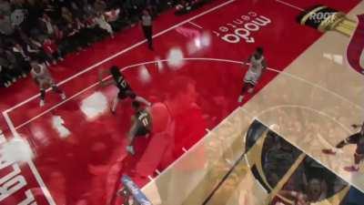 [Highlight] Sharpe blocks Kennard's three to send the game to OT