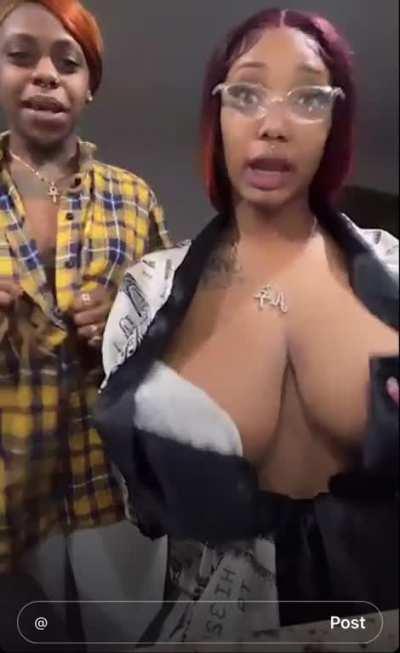 This live with her and yourbihfav was crazy