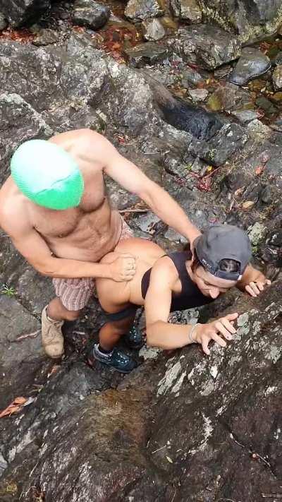 Once I climbed up, my bully pulled my girl's shorts off and started to fuck her. I couldn't climb down! All I could do was watch, as her eyes rolled back with pleasure!