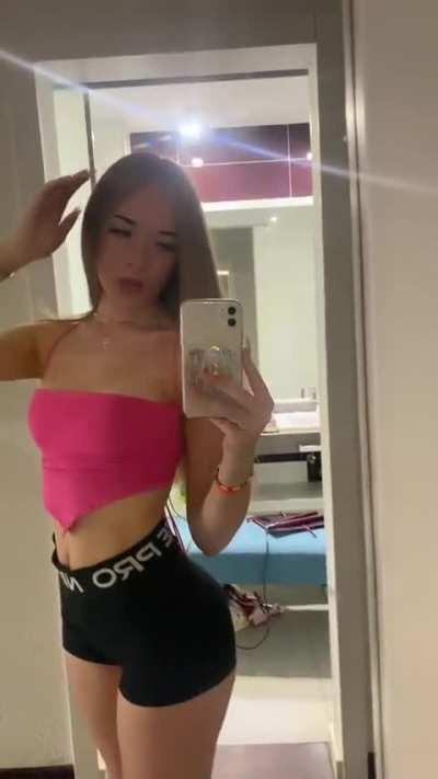 NL irl in nike pros 😍