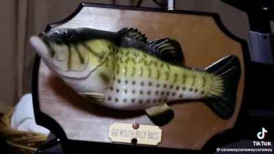 blursed_big mouth billy bass