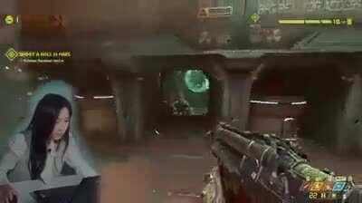 MINA PLAYING DOOM ETERNAL!!!