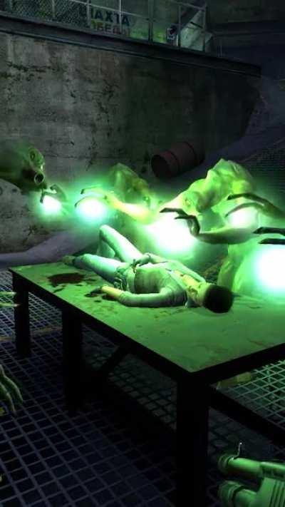 Has the NPC done this to anyone else in Half-Life 2: Episode Two? I thought this was hilarious