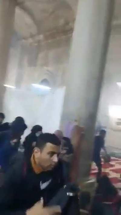 Israeli forces attacked peaceful worshippers holding night prayers in Al-Aqsa Mosque