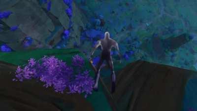 Shrine Maidens going back to Inazuma City while the path is still broken