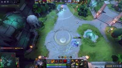 Ursa gets kicked out of the map by Tusk (Match ID: 5871410593)