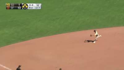 [Highlight] Mike Yastrzemski makes it 11-1 Giants with a 2 run double