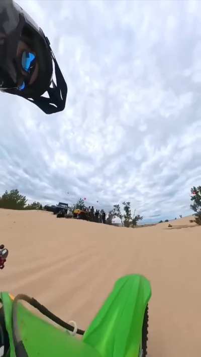 How far did bro fly 💀