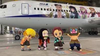 Kimetsu no Yaiba Jet (collab with ANA)