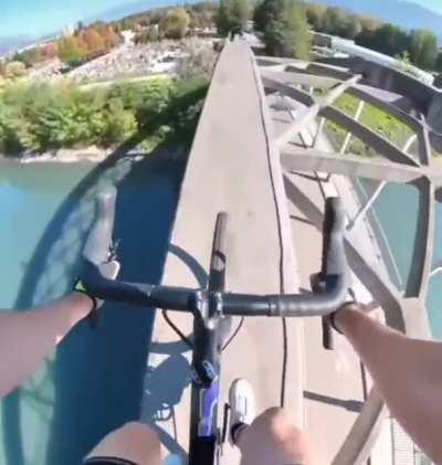 literally inches from death