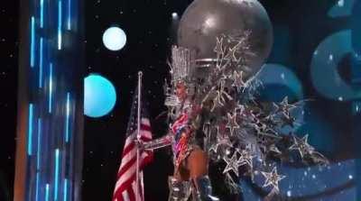 To show what a great country USA is through wardrobe.