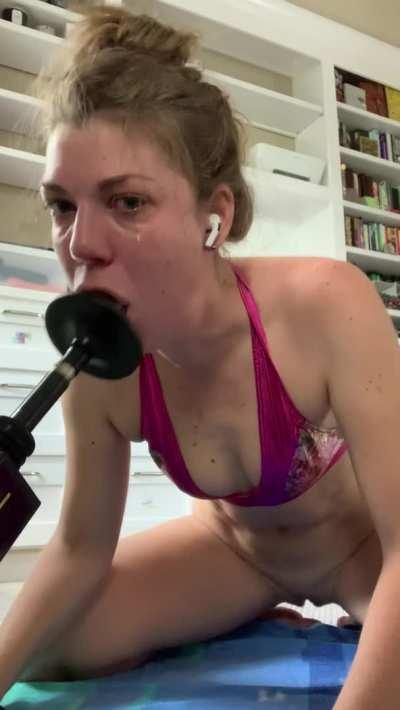 even the machine can't keep up with me