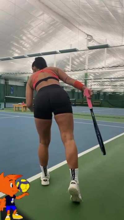 Phat Booty Tennis Serve