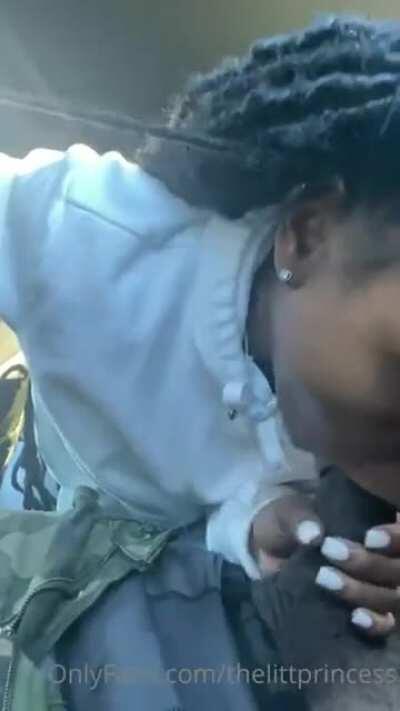 Threw her keys back.