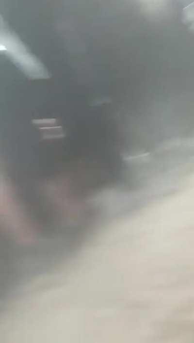 Friends threw their iphone up to try and film the whole party, you love to see it.