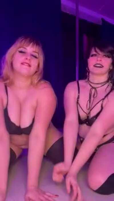 Are you enough to keep us both busy? [f]