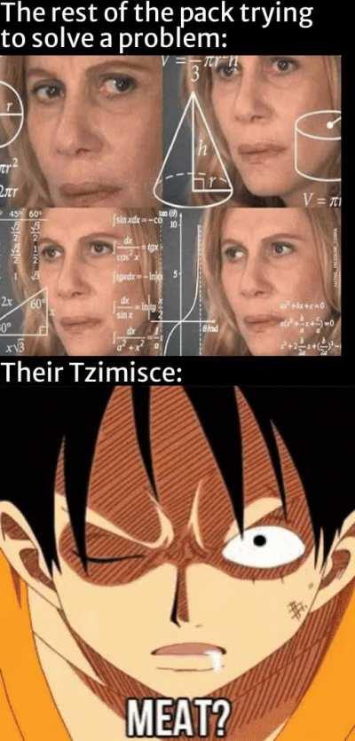 The only solution to EVERY problem.