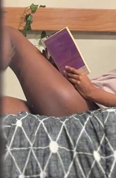 Guess what I’m reading. Hint: it’s not PG