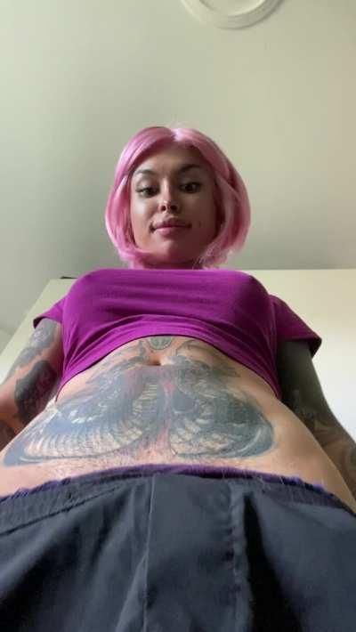 I love being a pretty girl with a cock…. Such a nice surprise