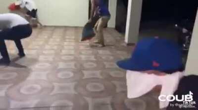 He’s probably out there cheating on me.