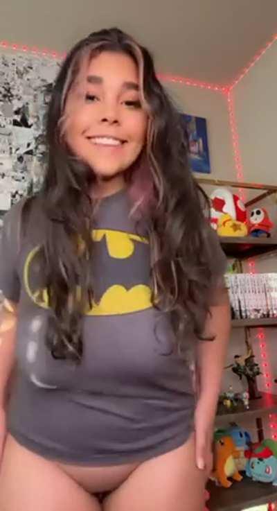 Before I’m your big tiddy goth gf… do you like to eat pussy?