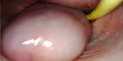 Camera inside wifes pussy while I fuck and creampie her