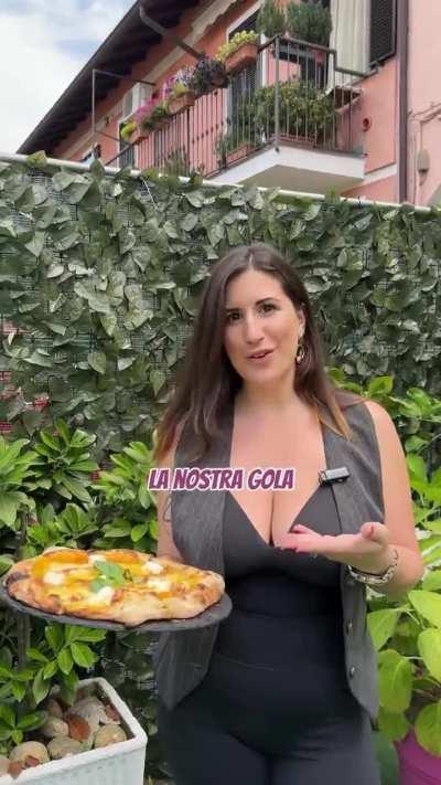 Would you eat this authentic Italian pizza?