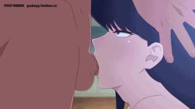 Komi Getting Her Precious Little Throat Fucked!! (GodoyG)