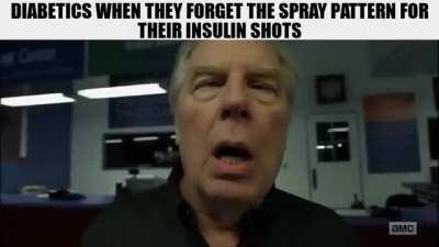 Get your butt in aim train.