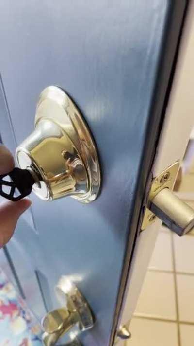 Printed my front door key! (For emergencies only)