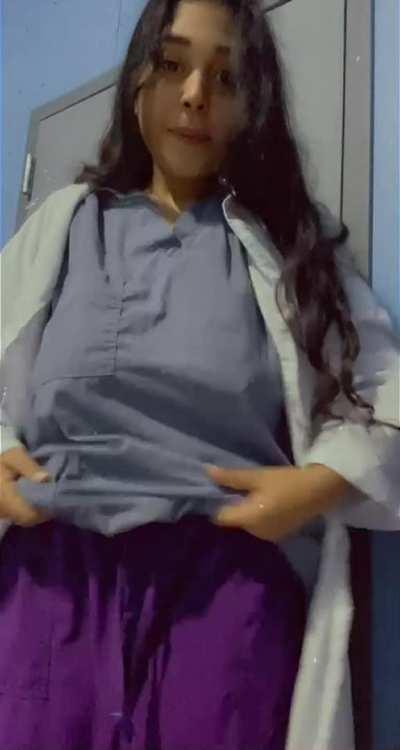 I’m your nurse and I flash you, what next?