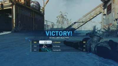 Pretty Clean 360 No Scope for the finale. (Map: Rust)