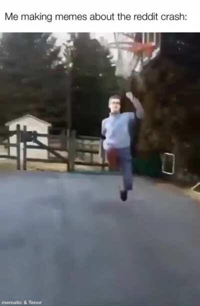 Was everyone making memes about the crash?