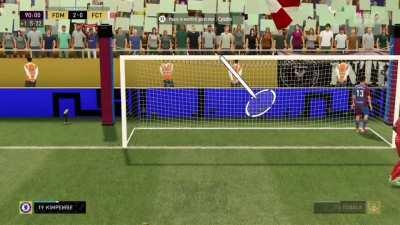 Just a casual game of FIFA