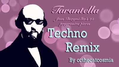 As if Twoset’s remixed classical music reaction vid wasn’t sacrilegious enough, I decided to try it out myself XD so here’s a simple Techno remix of Tarantella from Burgmüller’s 25 progressive pieces. It’s one of my favorite pieces XD