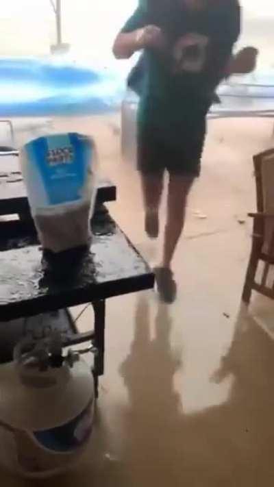 to go outside during a storm