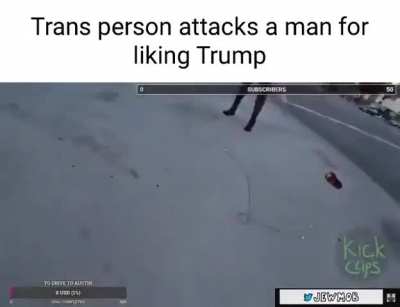 Democrats and liberals fast to anger and can’t help themselves but to attack anyone they disagree with. Which are signs of mental illness which lead to pedophilia... Download this video and spread it everywhere.