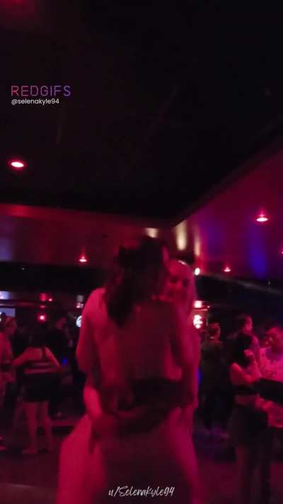 Just Friends Dancing Topless at the Night Club!