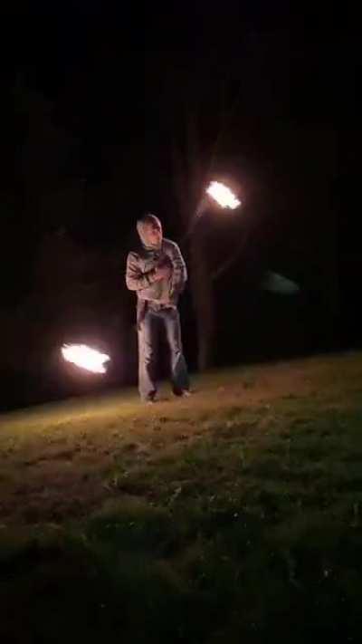 I call this fire bending