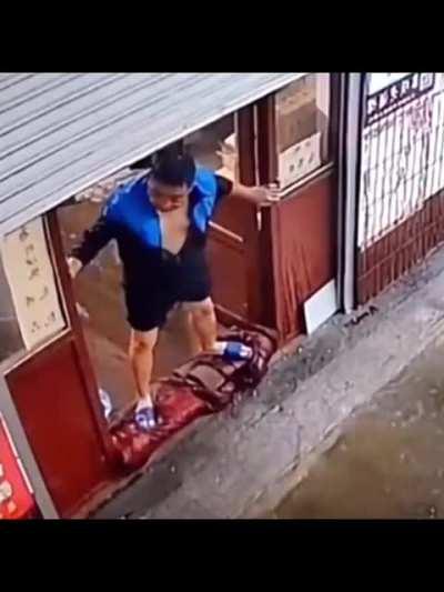 Totally DISrespected the waters momentum