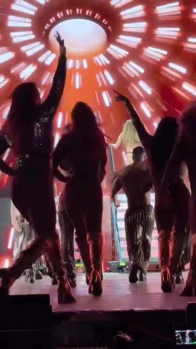 Rocking the stage