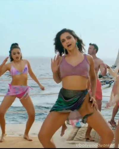Deepika Padukone's all titty shots from the song 'Besharam Rang'