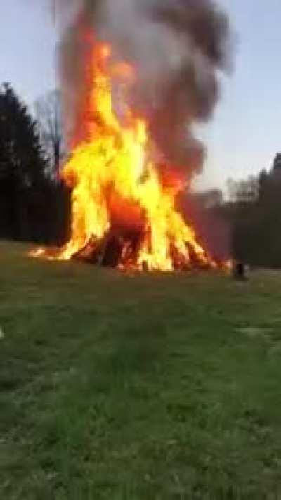 HMB while I light up the fire