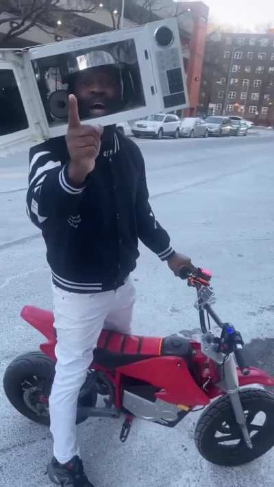 Microwave Man has a message for you