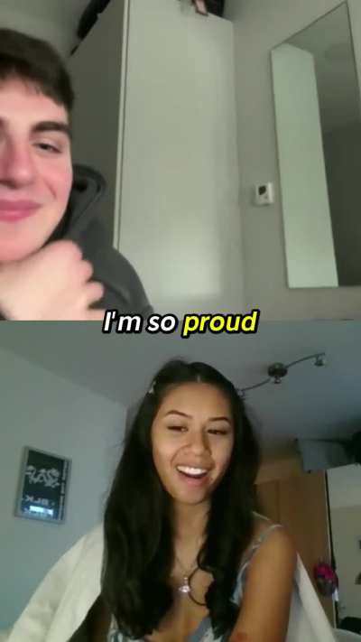 I'm so proud of him