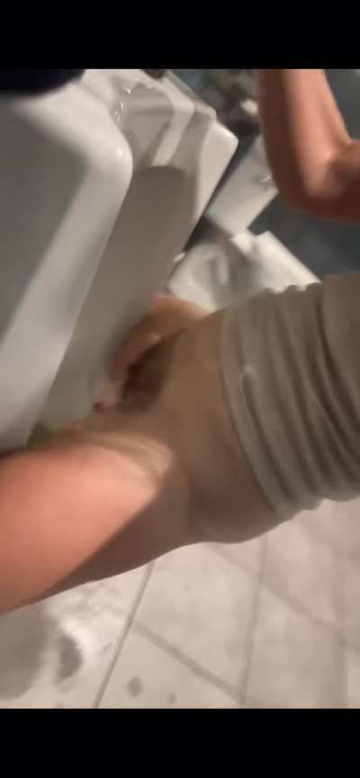 How would you react if you walked into the men’s room and saw me girl peeing in a urinal?