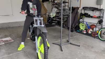 First start after starting this project 6 months ago! 1980 XT500