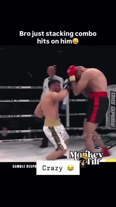 The size difference. mad!