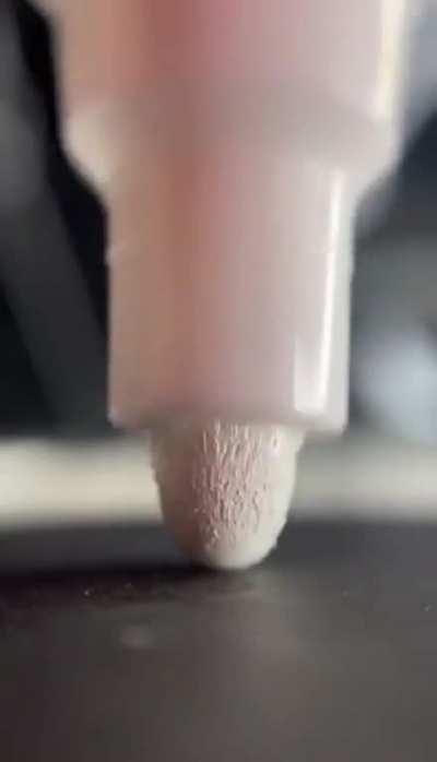 Testing out the new white pen marker