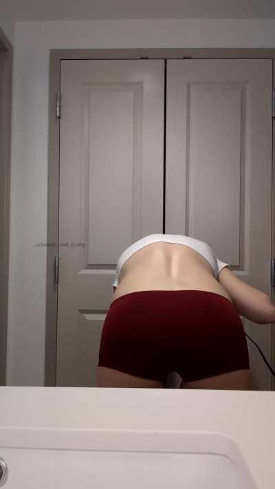 60 seconds of drying my hair